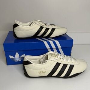adidas Tokyo women’s White Sneakers with Black Stripes